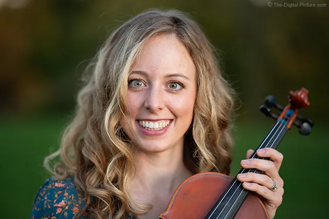 Violin-Portrait-Sample-Picture Sony FE 85mm F1.4 GM II: A Lente Definitiva para Retratos de Alta Qualidade!